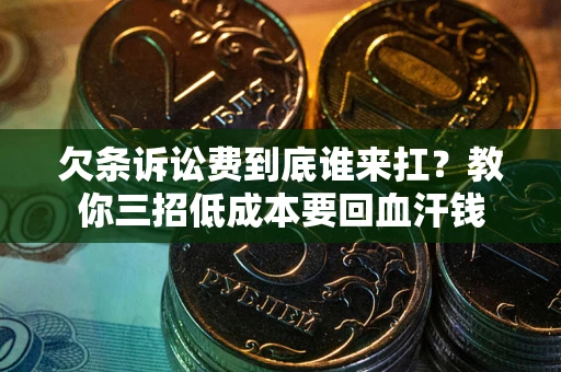北京欠条诉讼费到底谁来扛？教你三招低成本要回血汗钱